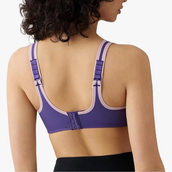 Women's Wacoal Purple Underwire Sports Bra 38DD - Picture 2 of 12